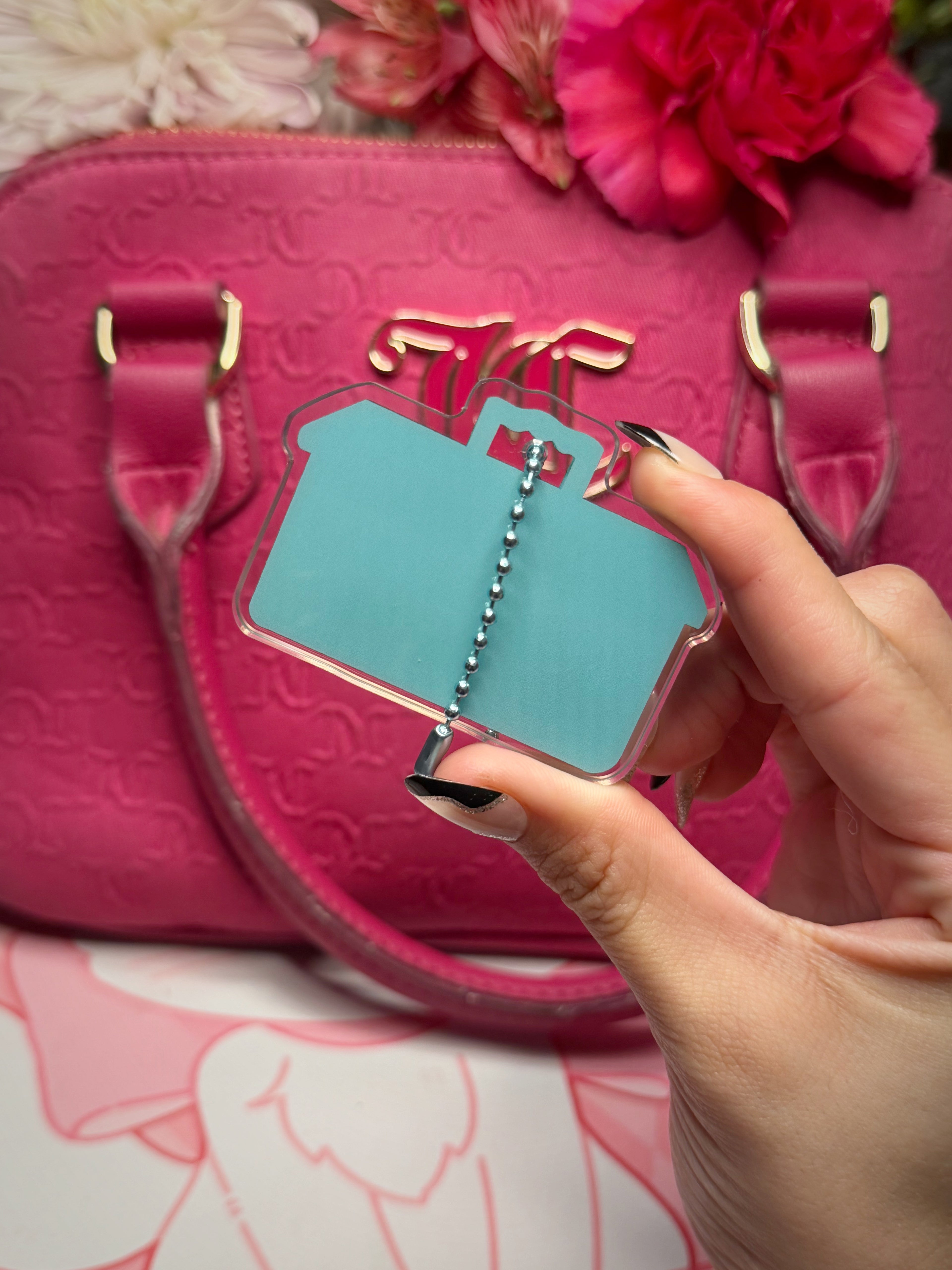 Lps Themed Tacklebox Shaker keychain