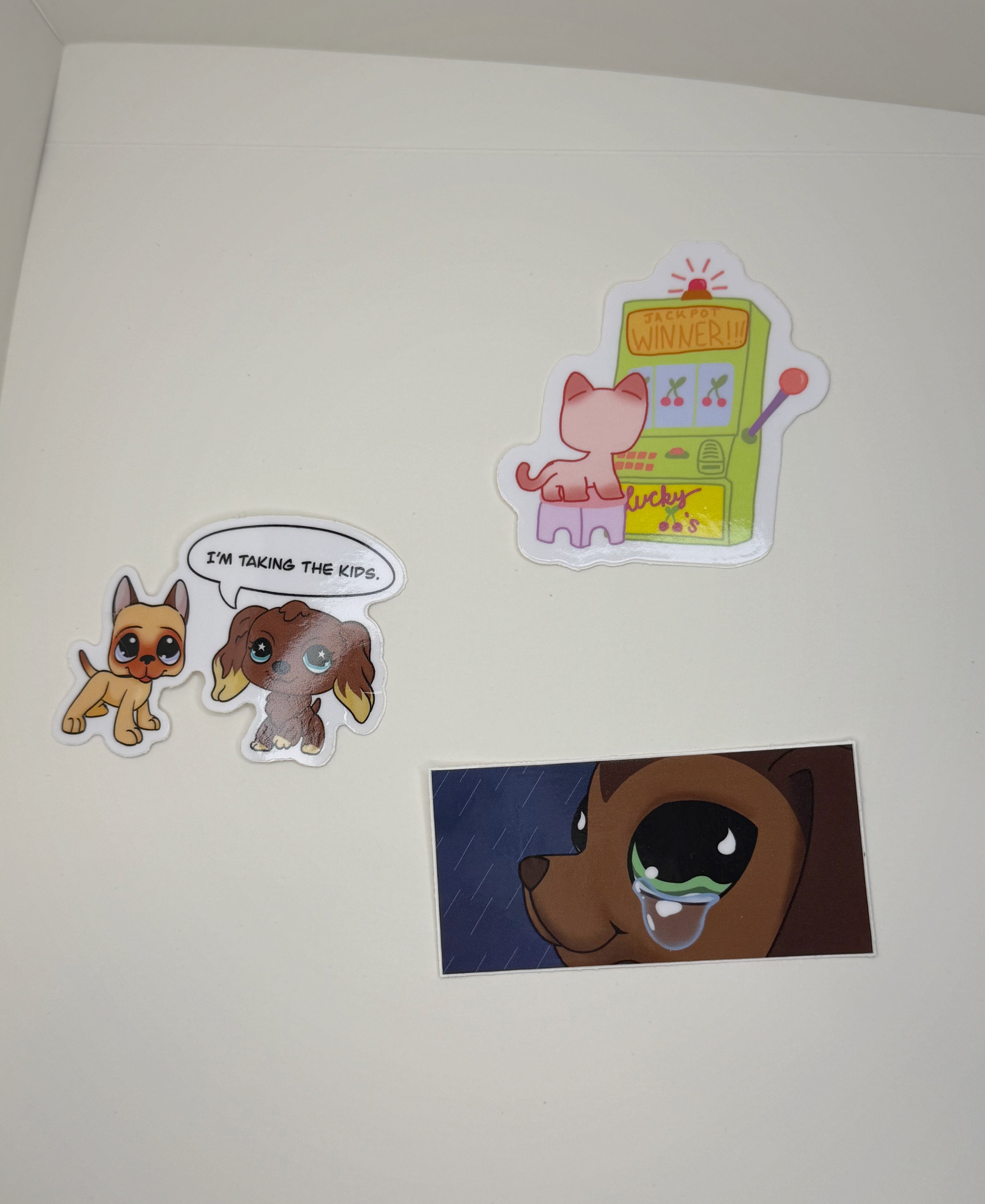 LPS themed sticker pack – Crowscries